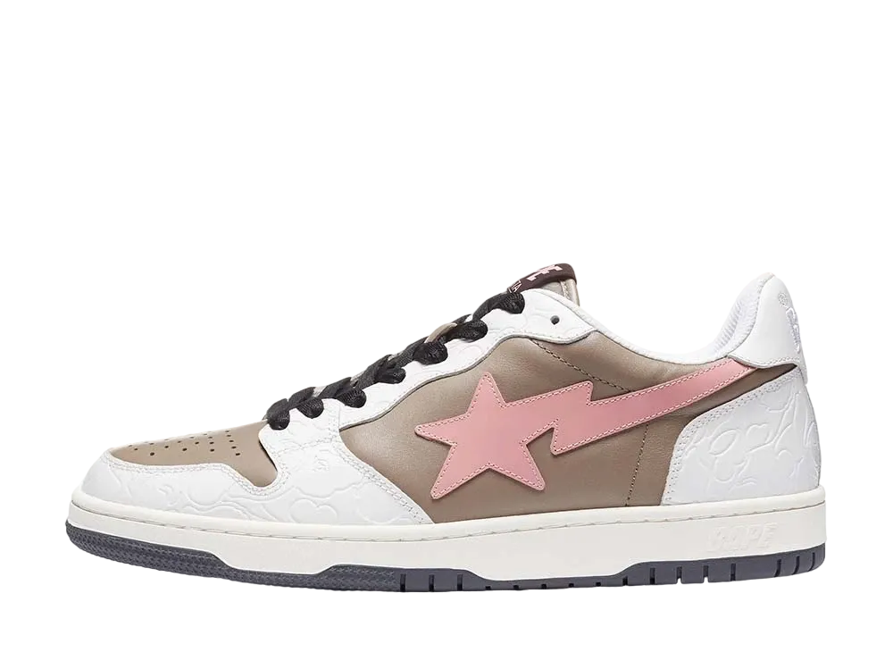 A BATHING APE®︎ COURT STA "White/Beige"