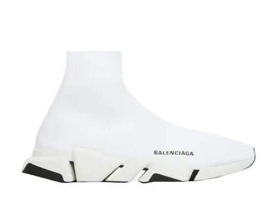 BALENCIAGA SPEED 2.0 "WHITE/BLACK"