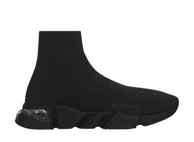 BALENCIAGA SPEED CLEAR SOLE "BLACK/BLACK"