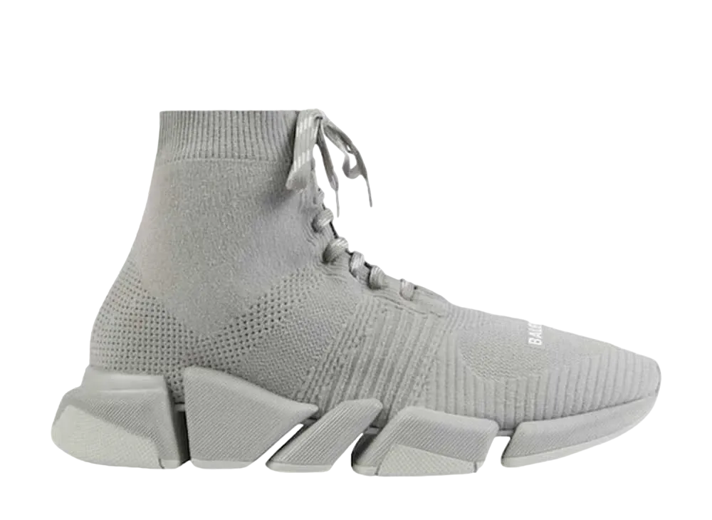 バレンシアガ スピード 2.0 レースアップ "グレー"