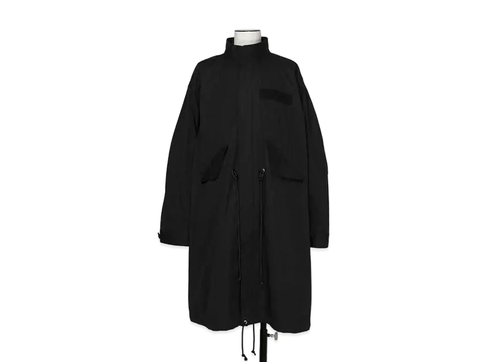 sacai Cotton Mods Coat "Black"