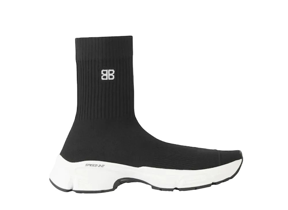 バレンシアガ スピード 3.0 "ブラック/ホワイト"