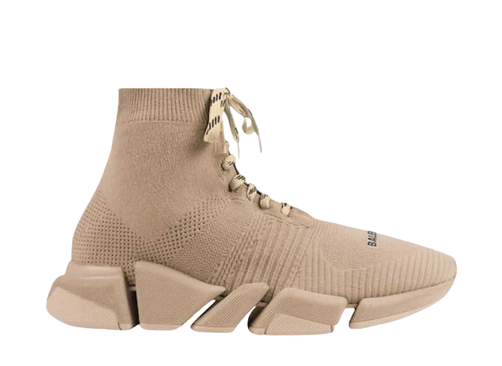 バレンシアガ スピード 2.0 レースアップ "ベージュ"