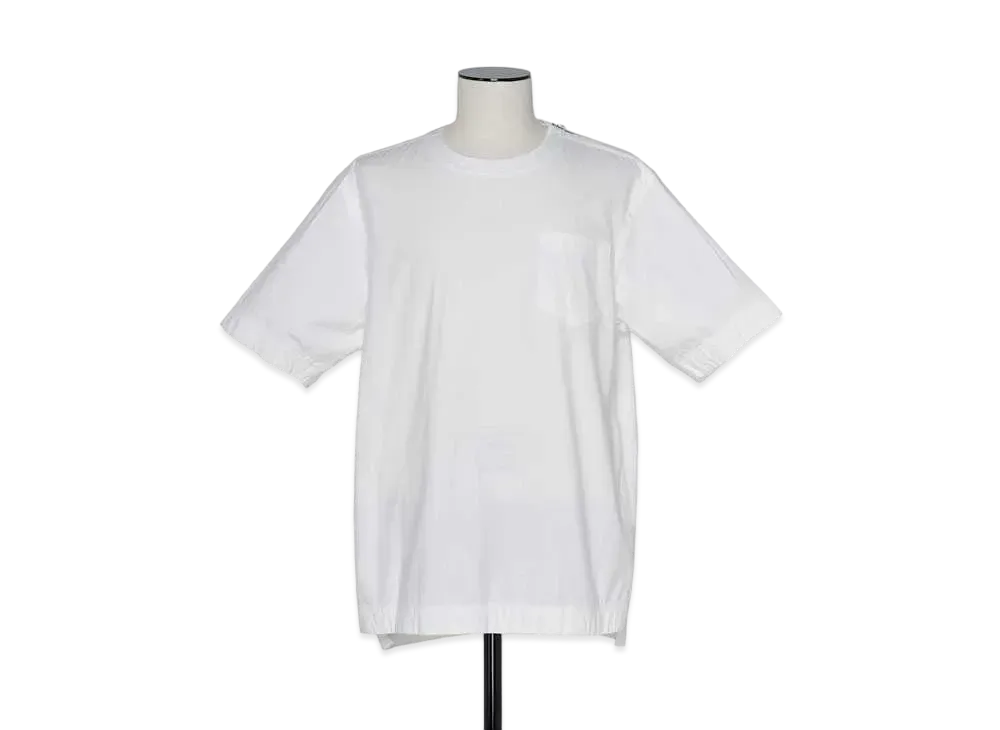 sacai Cotton Poplin Pullover Shirt "White"