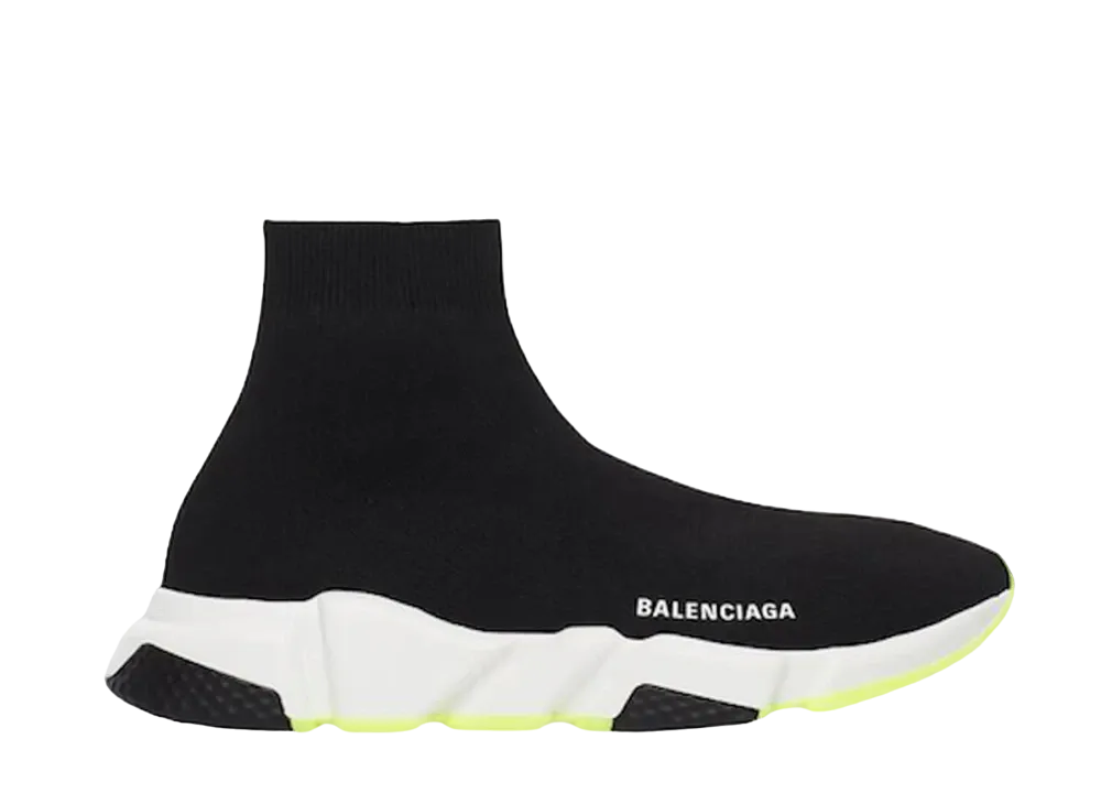 バレンシアガ スピード "ブラック/ネオンイエロー"