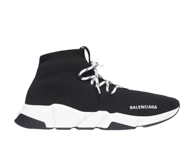 BALENCIAGA Women's SPEED LACE-UP "BLACK/WHITE"