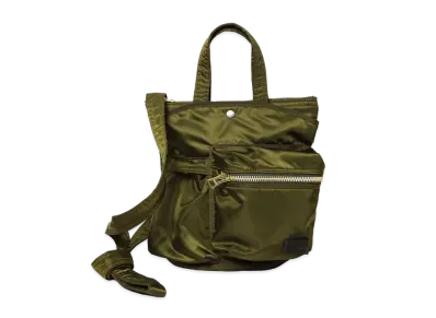 sacai x PORTER / Pocket Bag Large "Khaki"