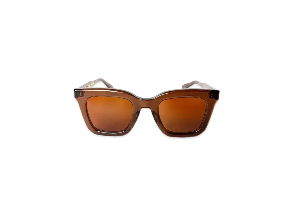 sacai Native Sons Sunglasses (Square) "Brown"