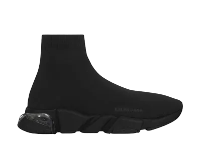 BALENCIAGA Women's SPEED CLEAR SOLE "BLACK"