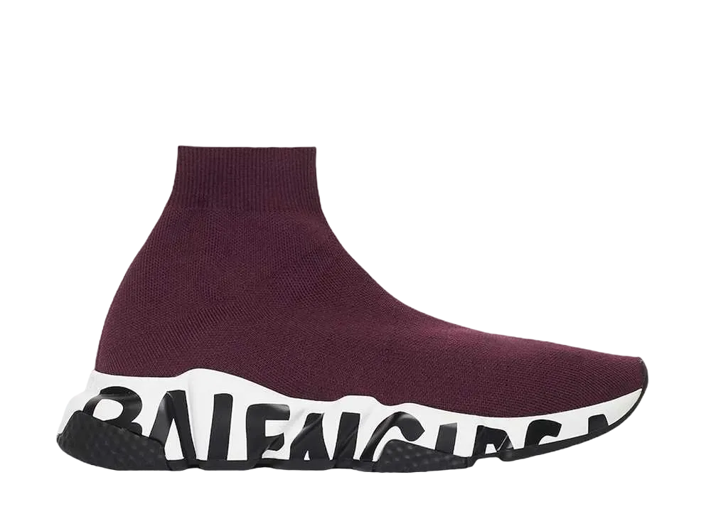 バレンシアガ ウィメンズ スピード グラフティ "パープル"