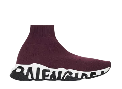 BALENCIAGA Women's SPEED GRAFFITI "PURPLE"