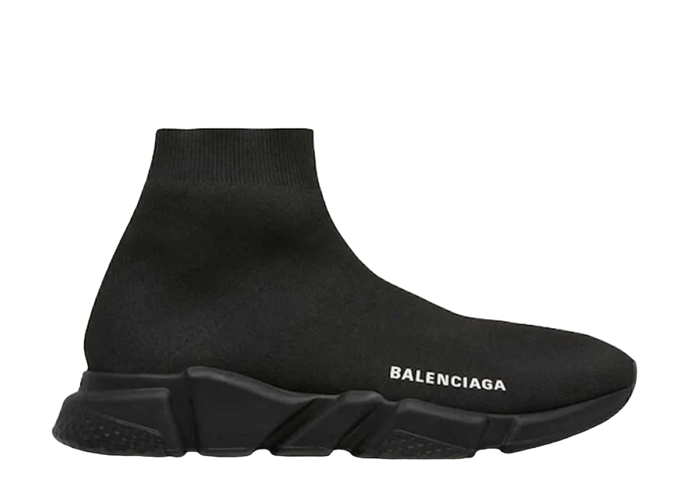 バレンシアガ スピード リサイクル "ブラック/ブラック"