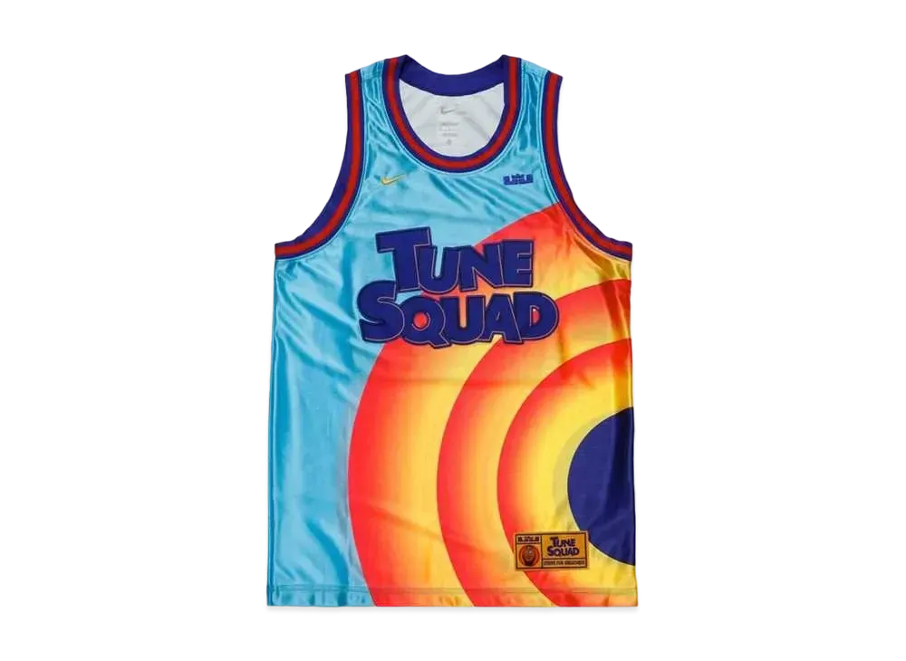 Nike LeBron Space "Tune Squad" Dri-FIT Jersey "Blue"