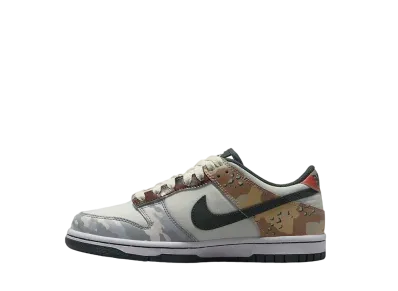 Nike GS Dunk Low SE "Sail Multi Camo"