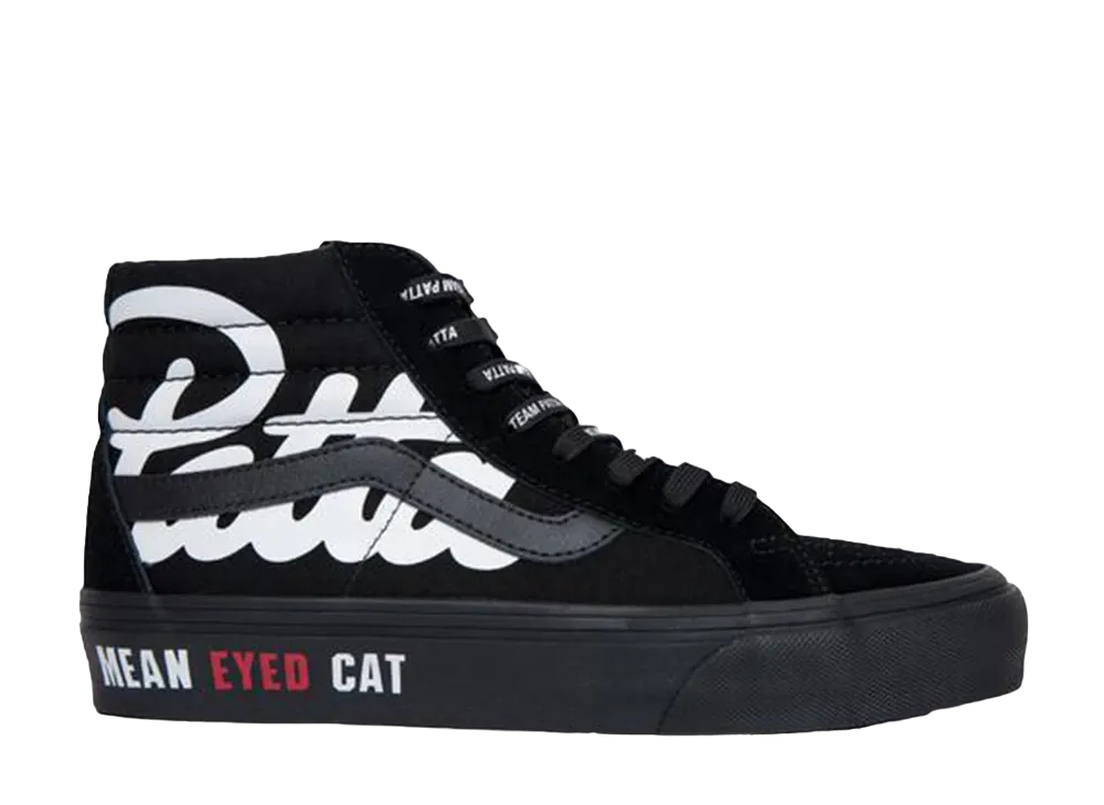 PATTA × VANS VAULT LX SK8-Hi "BLACK"