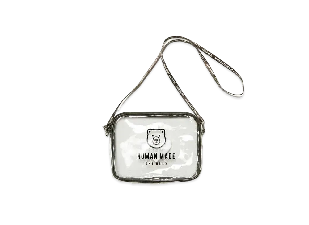 HUMAN MADE PVC POUCH LARGE "Clear"
