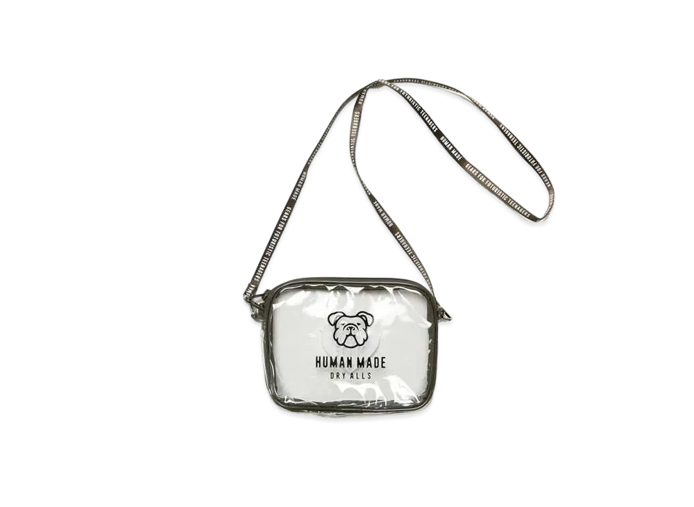 HUMAN MADE PVC POUCH MEDIUM "Clear"