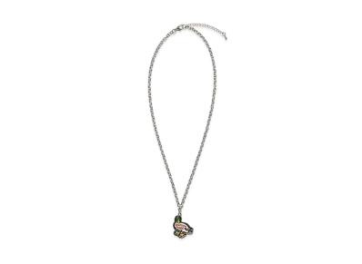 HUMAN MADE DUCK NECKLACE "Silver"