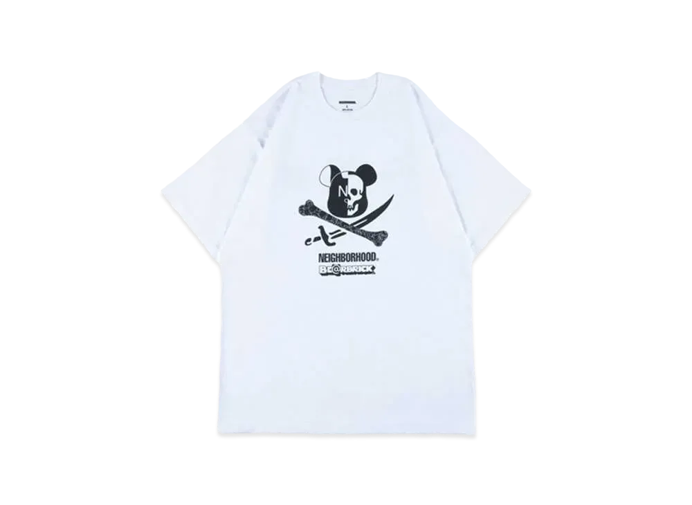 Bearbrick NEIGHBORHOOD 2021 T-Shrit "White"