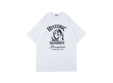 Bearbrick HYSTERIC GLAMOUR 2021 T-Shrit "White"