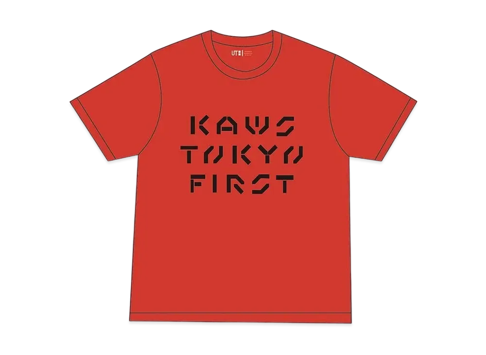 Kaws UT Graphic Tee "Red"
