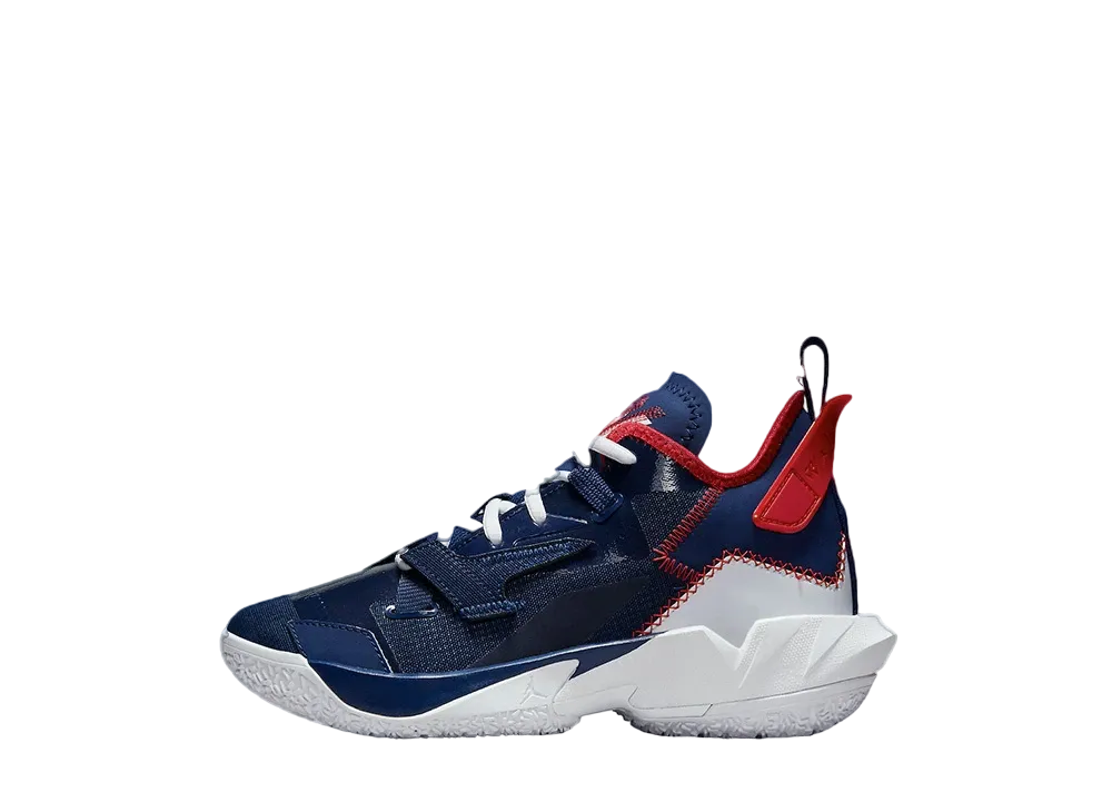 Nike GS Jordan Why Not Zer0.4 "Navy/Red"