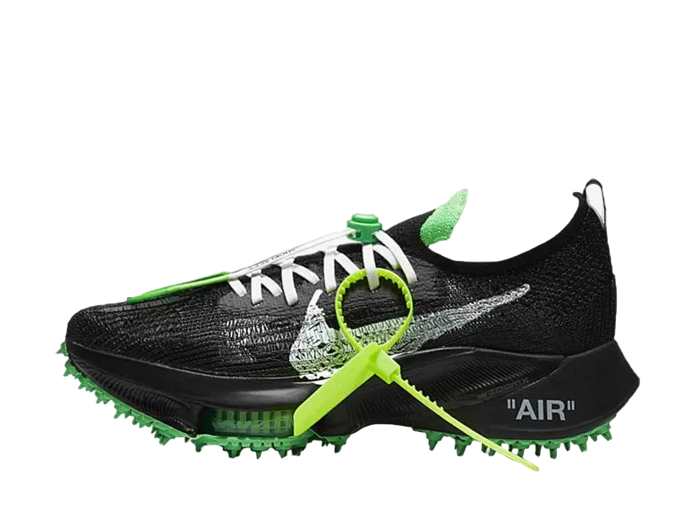 Off-White × Nike Air Zoom Tempo Next% Flyknit "Black"