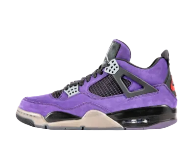 Travis Scott × Nike Air Jordan 4 Retro "Purple" (Friends and Family)