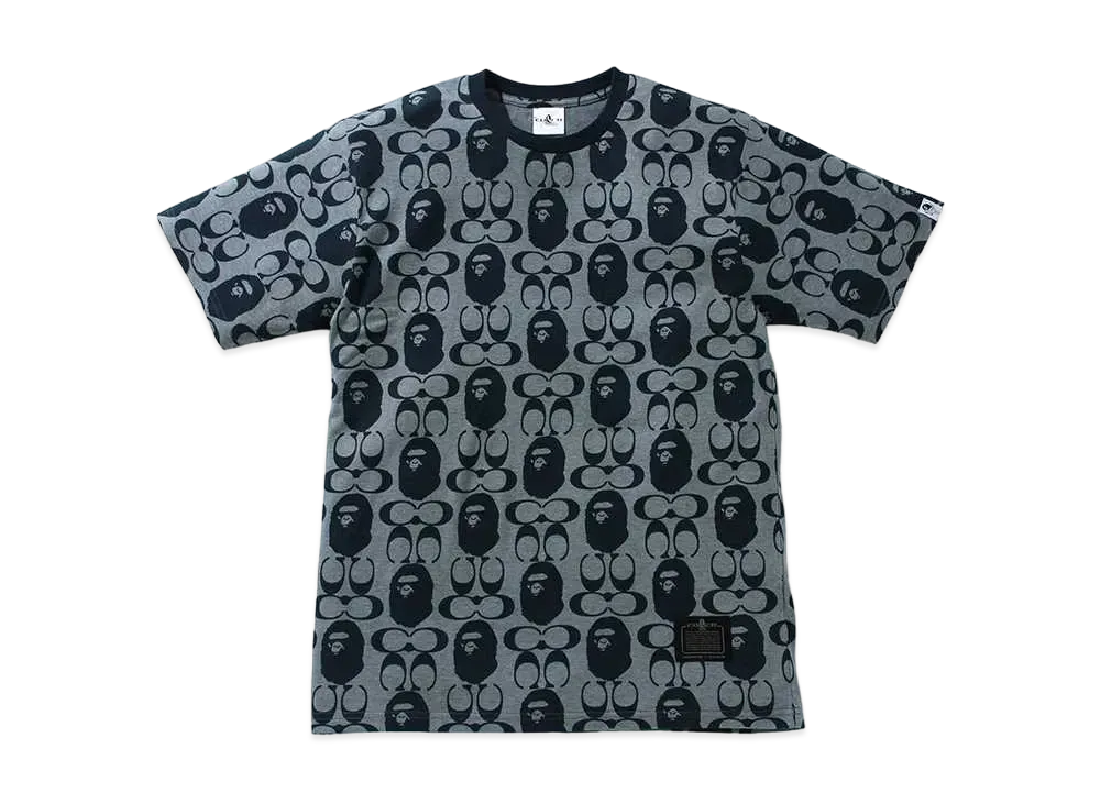 Bape × Coach Tee "Navy"