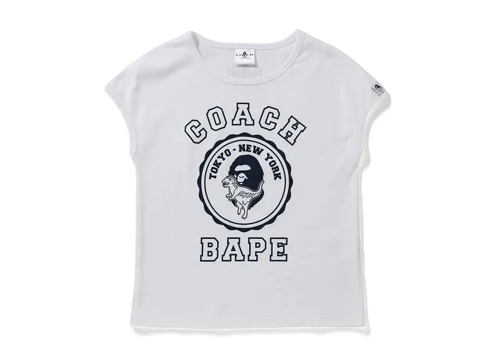 Bape × Coach Trim Tee "WHITE"