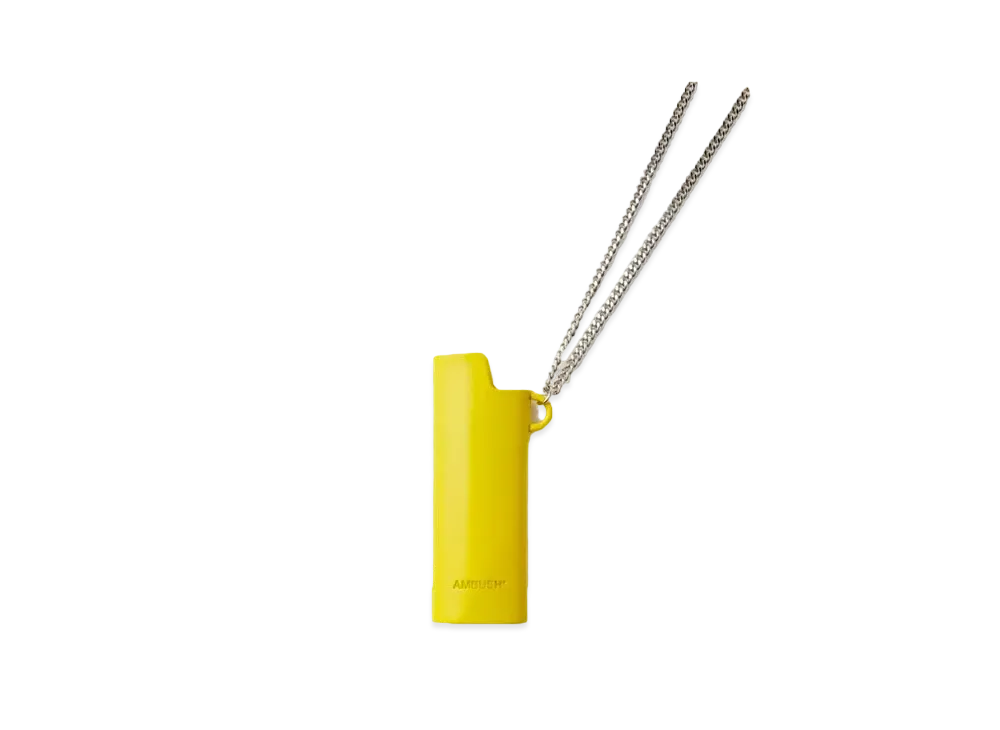 AMBUSH LIGHTER CASE NECKLACE Color "Yellow"