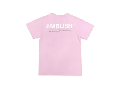 AMBUSH XL LOGO T-SHIRT 2019 "Pink"