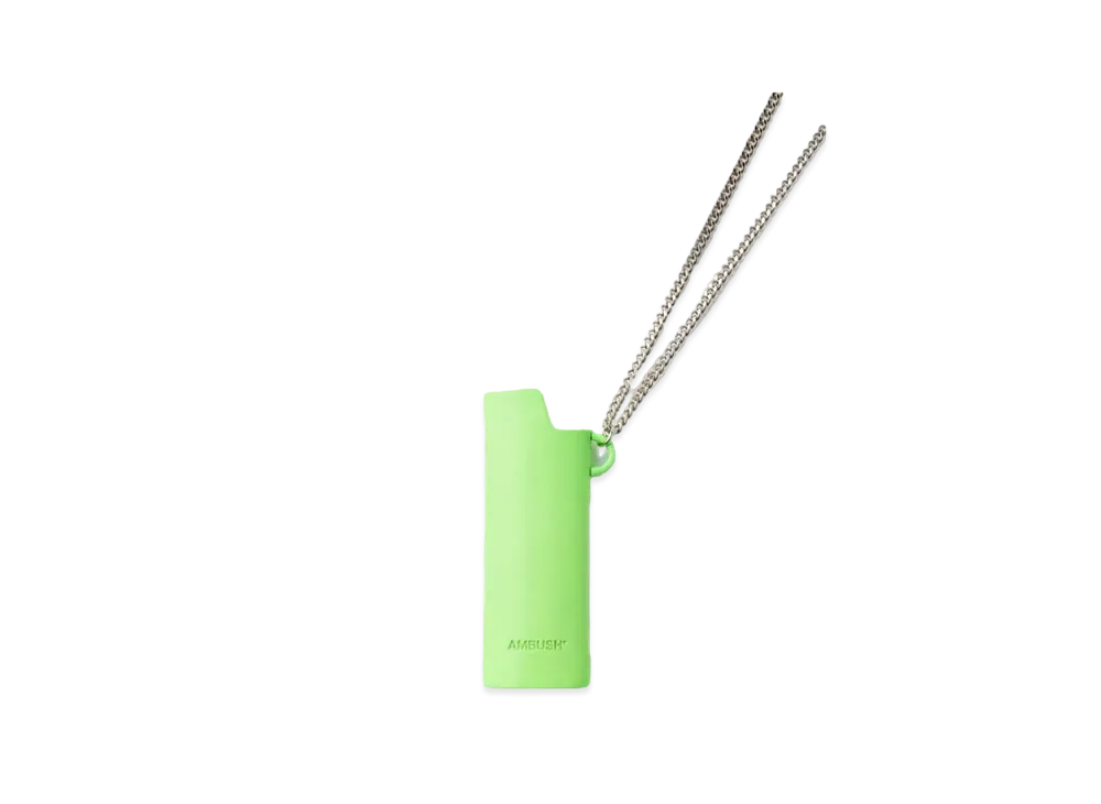 AMBUSH LIGHTER CASE NECKLACE Color "Green"