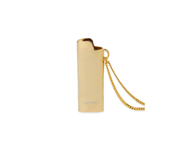 AMBUSH LIGHTER CASE NECKLACE Small "Gold"