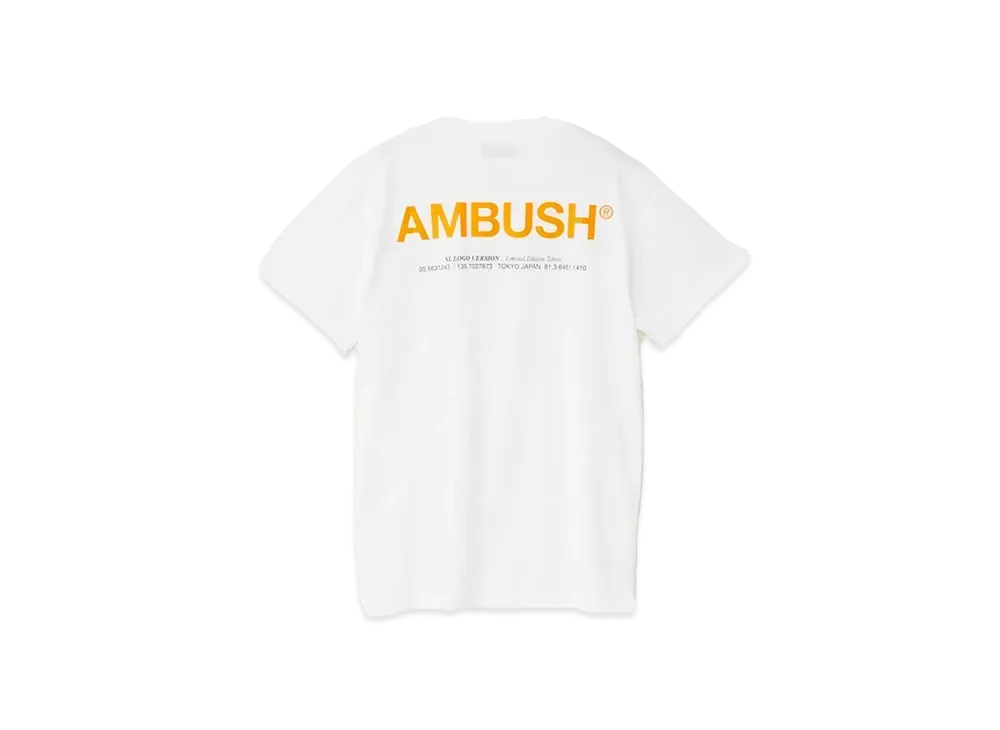 AMBUSH XL LOGO T-SHIRT 2019 "White"
