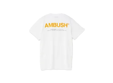 AMBUSH XL LOGO T-SHIRT 2019 "White"