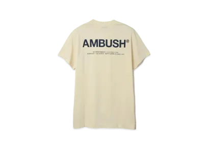 AMBUSH XL LOGO T-SHIRT 2020 "Natural"
