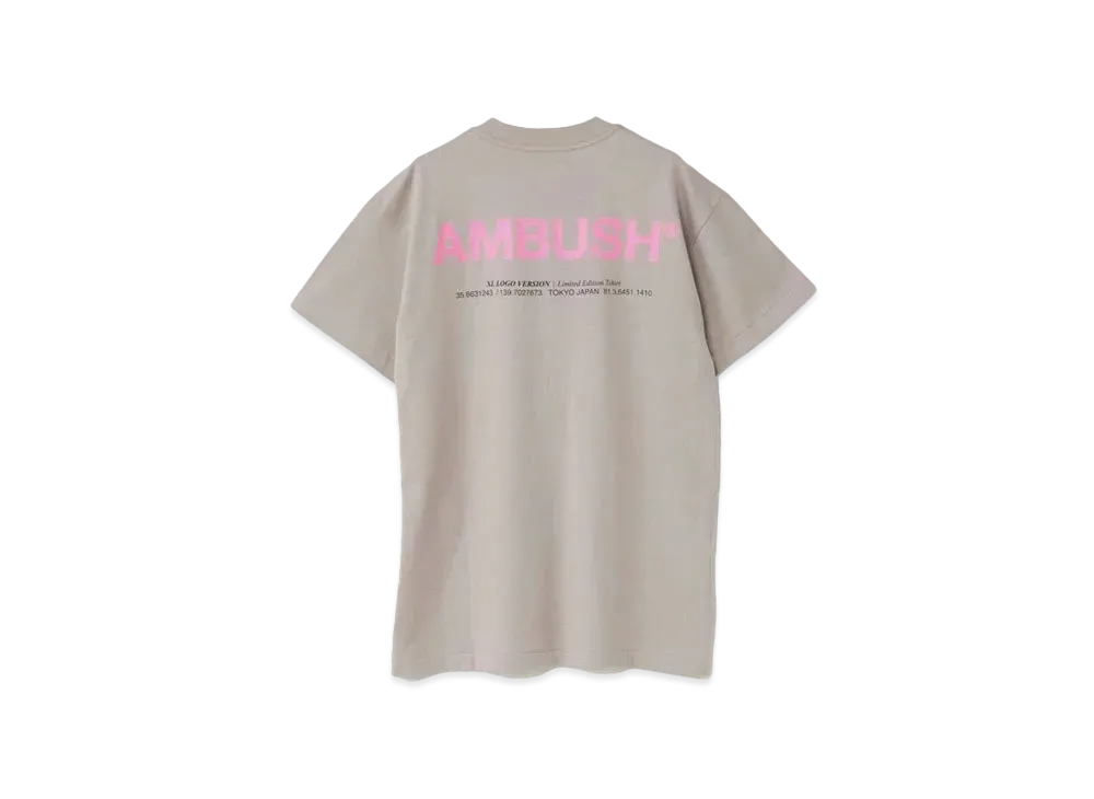 アンブッシュ XL ロゴ Tシャツ 2019 "タン"