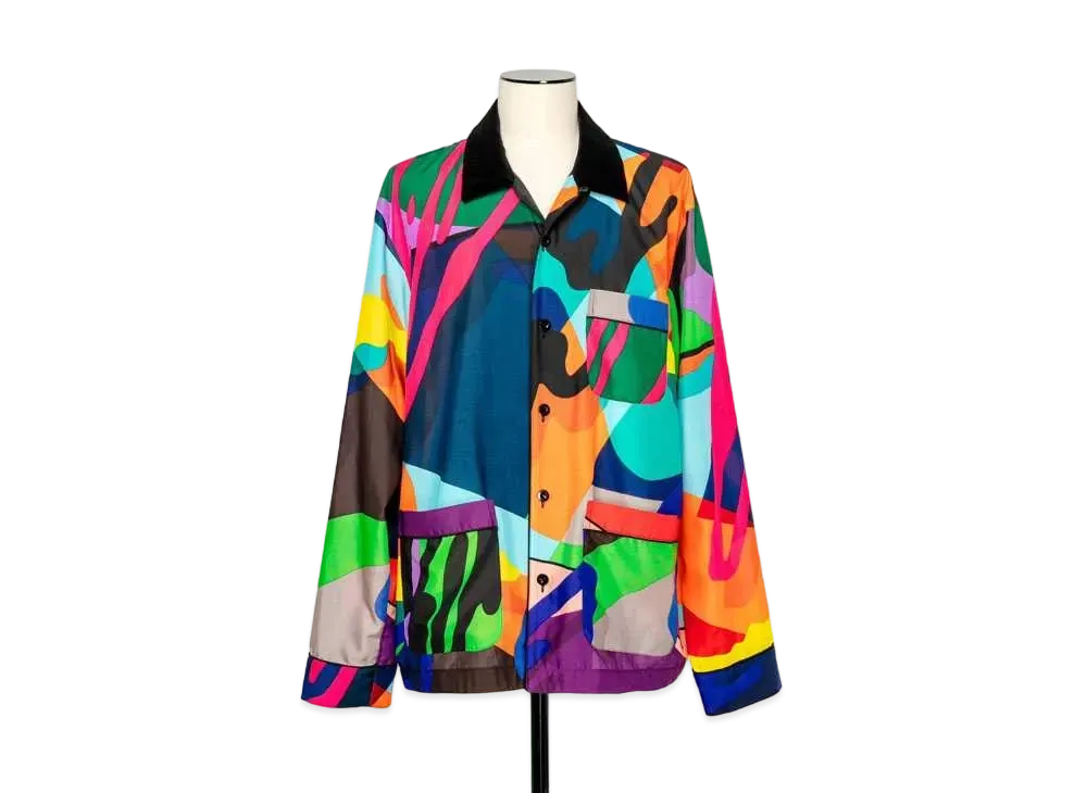 sacai KAWS Long Sleeve Shirt "Multi"