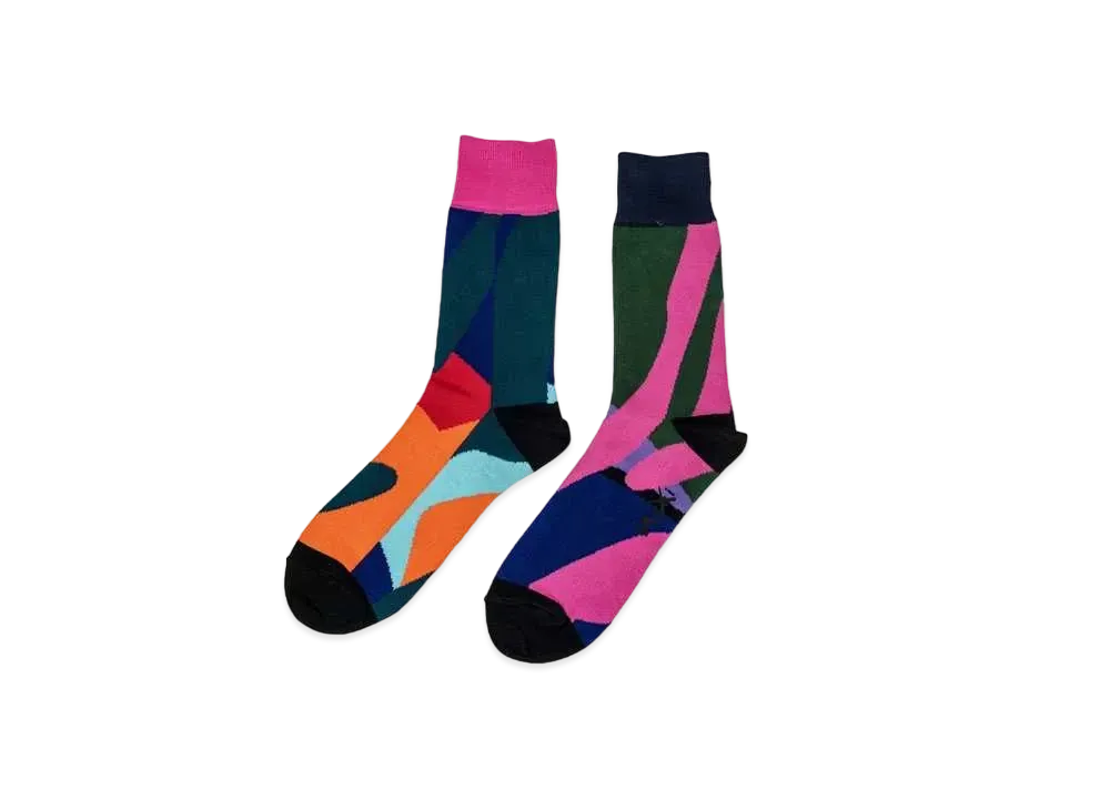sacai KAWS Socks "Multi1"