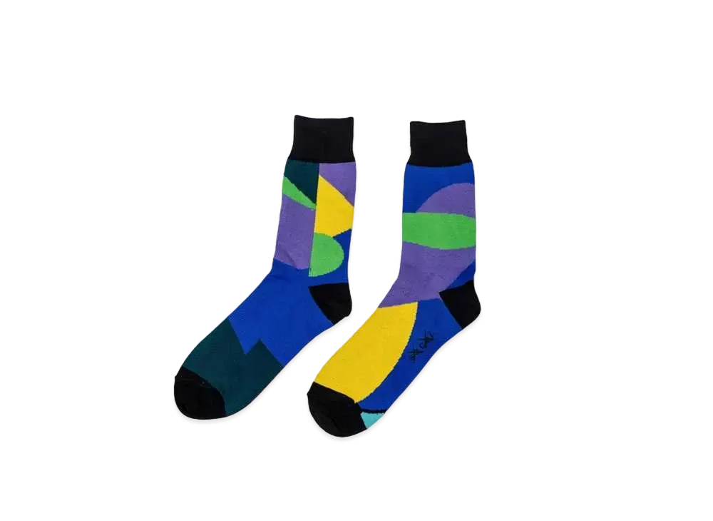 sacai KAWS Socks "Multi2"