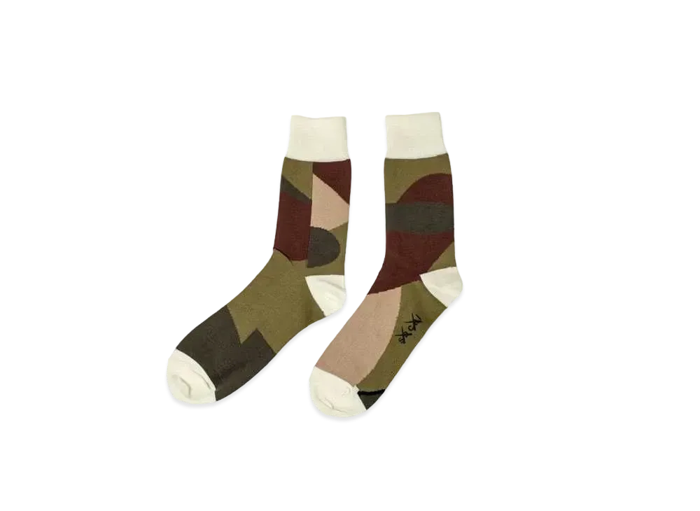 sacai KAWS Socks "Camo2"