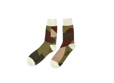 sacai KAWS Socks "Camo2"