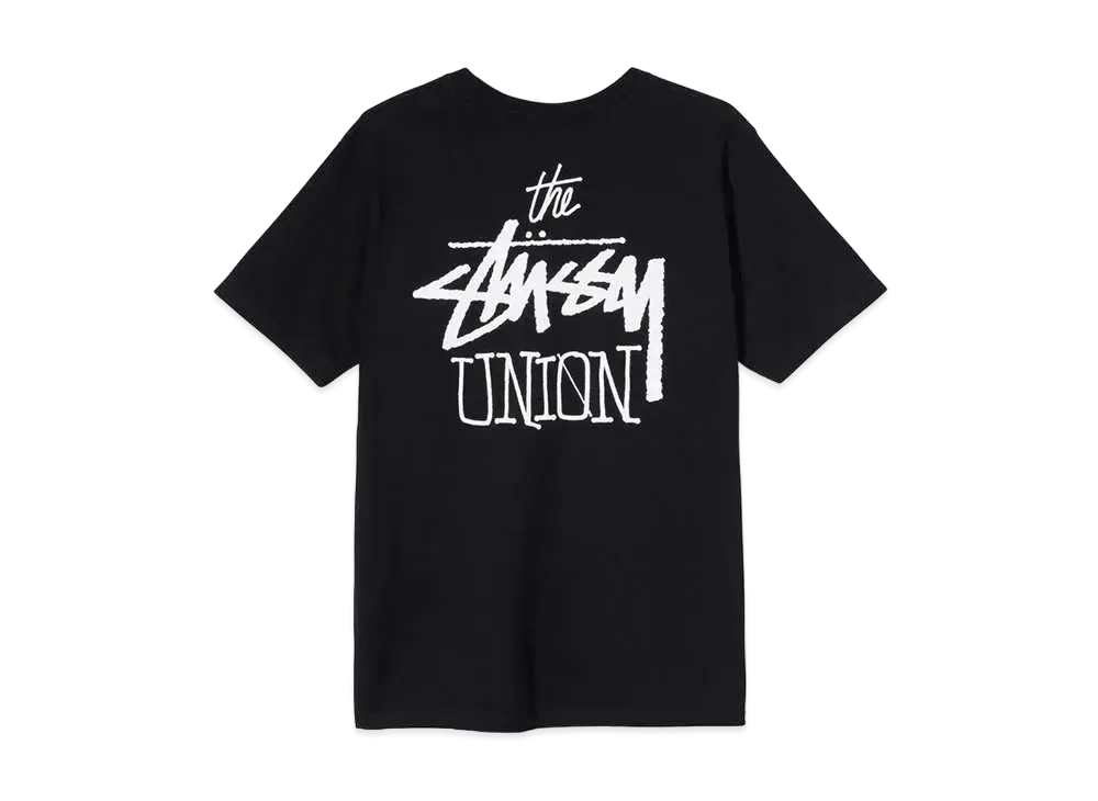 Stussy × Union 30TH The Stussy Union Tee "Black"