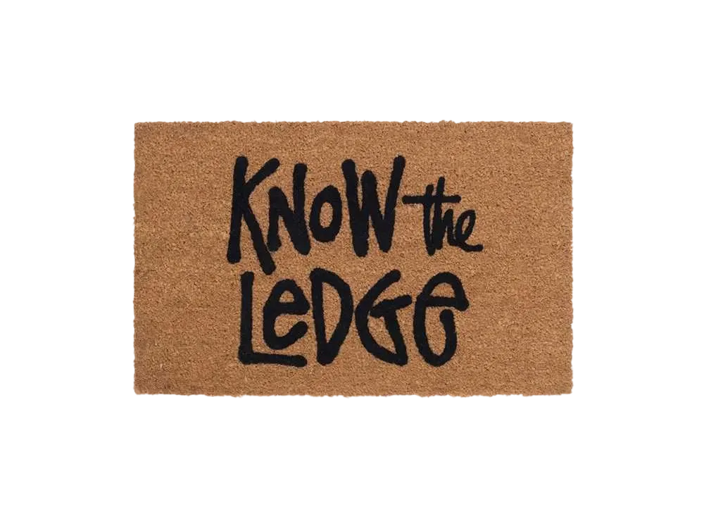 Stussy × UNION 30TH Know The Ledge Coco Mat