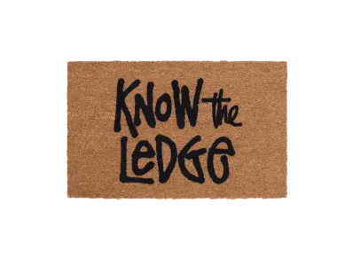 Stussy × UNION 30TH Know The Ledge Coco Mat