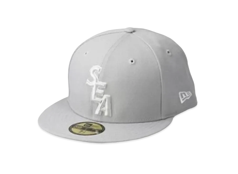 NewEra × Wds (S_E_A) 59 Fifty Cap "Gray"