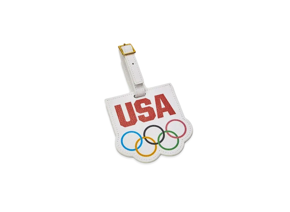 Kith x Team USA x Away Luggage Tag Olympics Rings "White"