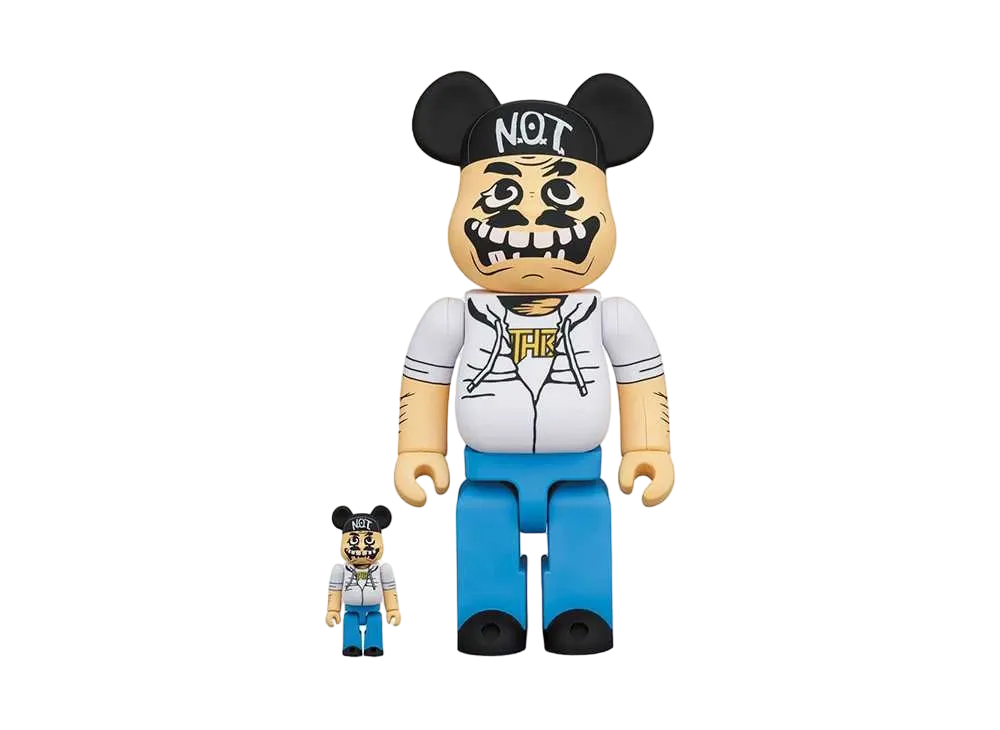 Bearbrick ANTHRAX “NOTMAN” 100% & 400%
