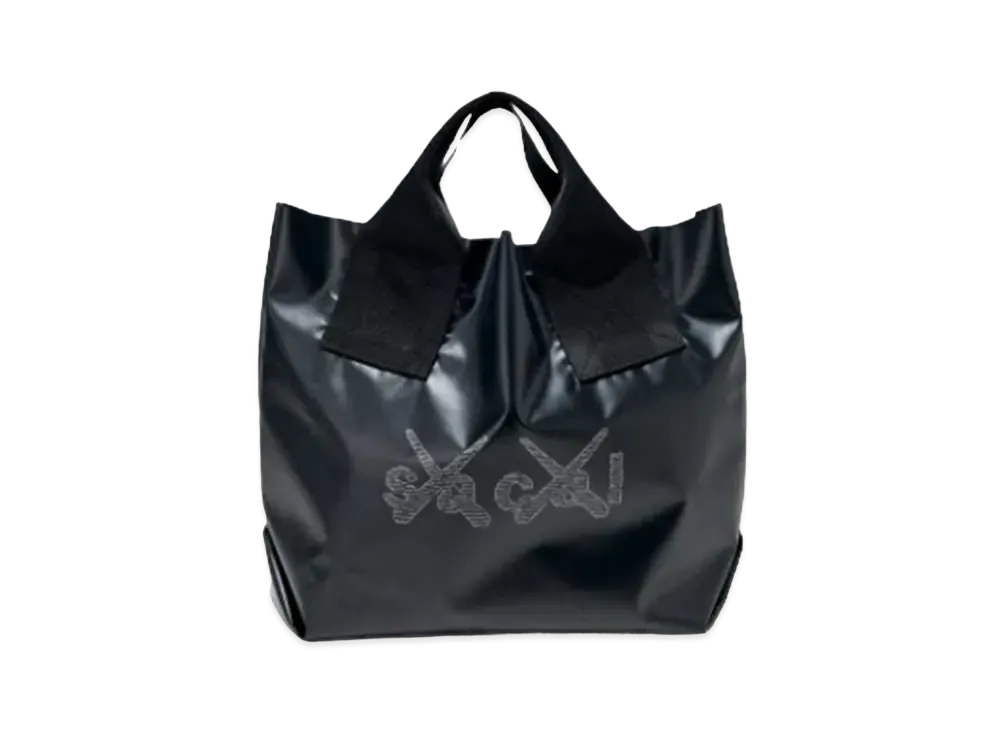 sacai x KAWS Print Tote Bag "Black"